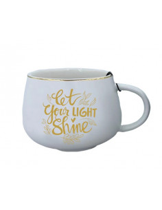 Ceramic Mug Let your light...