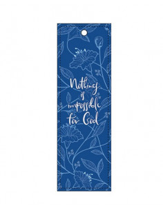 Luxleather bookmark Nothing...