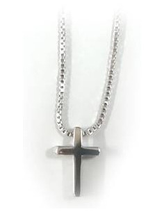 Necklace Cross Silver...