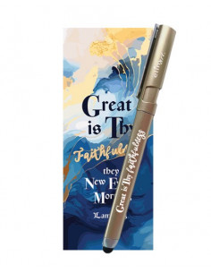 Pen Bookmark Great is thy...