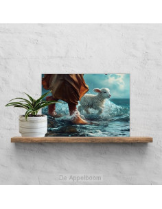 Plexiglas A3 ''Naast je...