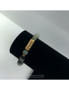Armband natuursteen blessed...