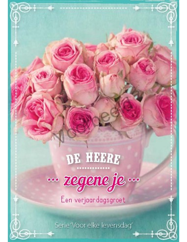 De HEERE zegene je A6