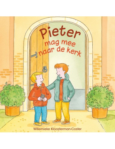 Pieter mag mee naar de kerk