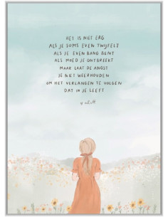 Mooi mens loslaten mag