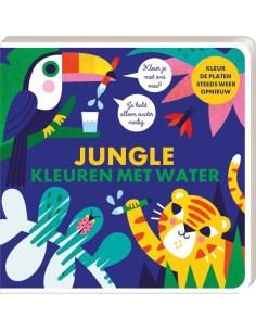 Kleuren met water - Jungle