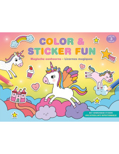 Color & Sticker Fun -...