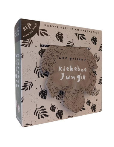 Wee Gallery Kiekeboe Jungle (stoffen boe