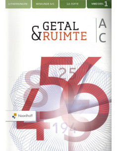 vwo A/C 1 / Getal & Ruimte...