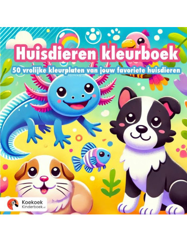 Huisdieren Kleurboek