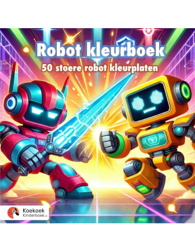 Robots kleurboek
