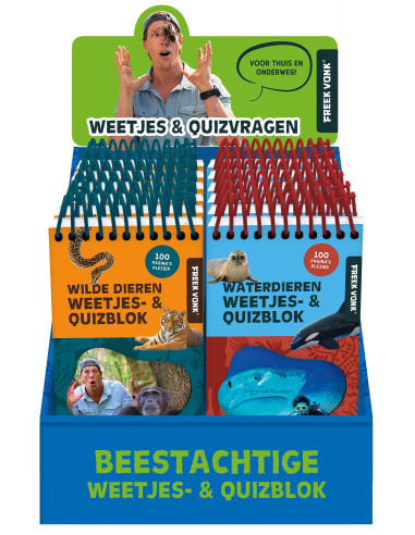 Display Freek Vonk Weetjes- & quizblok 2