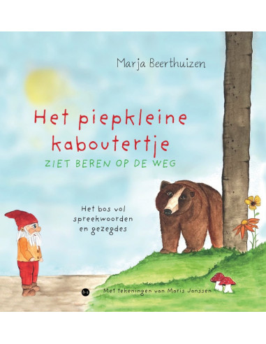 Het piepkleine kaboutertje ziet beren op