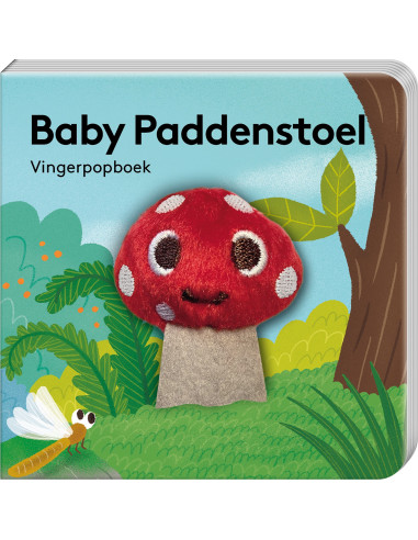 Baby paddenstoel Vingerpopboekje