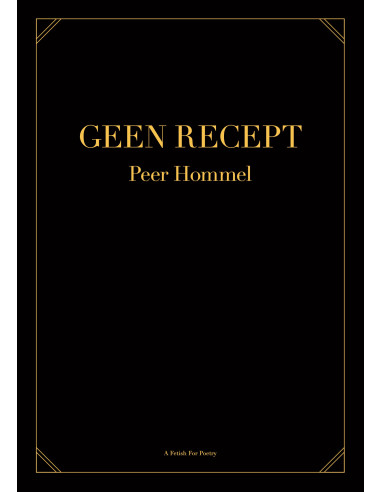 Geen recept