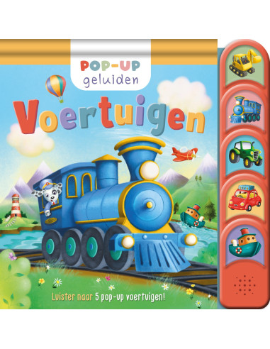 Voertuigen - Pop-up geluidenboek