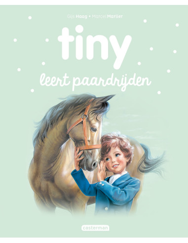 Tiny leert paardrijden