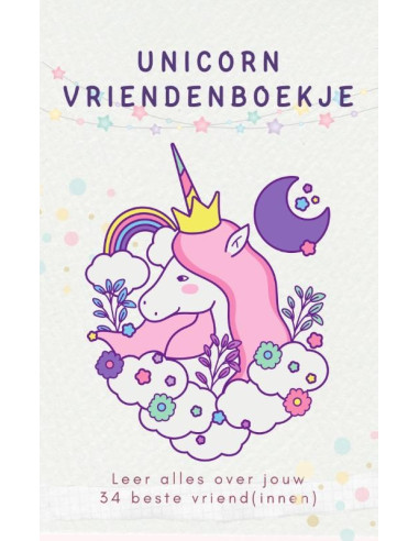 Unicorn Vriendenboekje Meisje