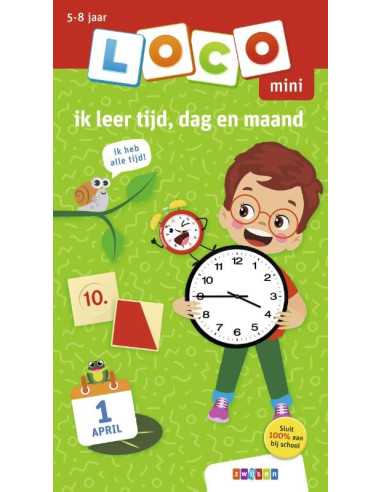 Loco mini ik leer tijd, dag en maand