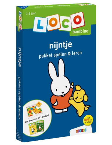 Loco bambino nijntje pakket spelen & ler