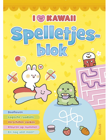 I love Kawaii Spelletjesblok