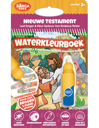 Waterkleurboek Nieuwe Testament