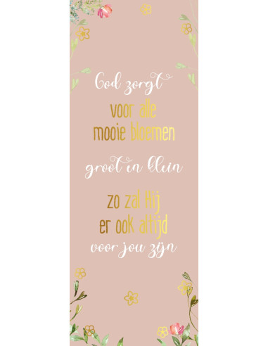 Boekenlegger God zorgt voor...
