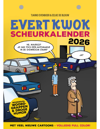 Evert Kwok Scheurkalender 2026