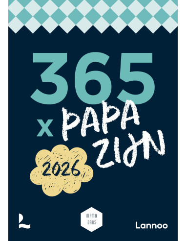 Scheurkalender 365 x papa zijn 2026