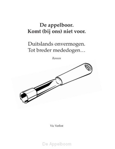 De appelboor Komt (bij ons) niet voor.