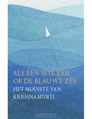 Als een wit zeil op de blauwe zee