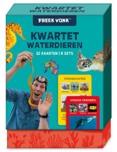 Kwartet waterdieren