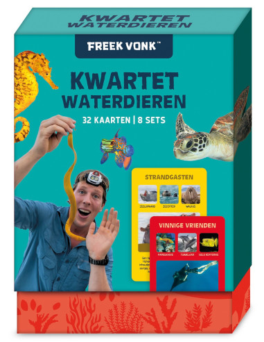 Kwartet waterdieren