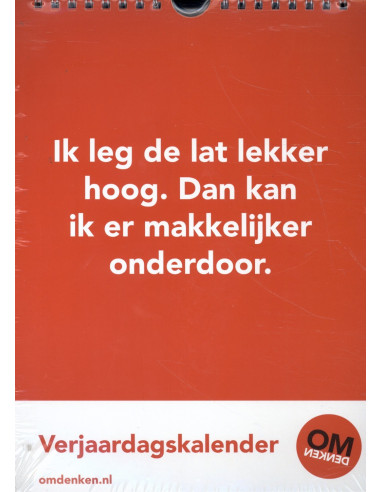 Omdenken Verjaardagskalender