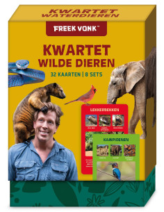 Kwartet wilde dieren