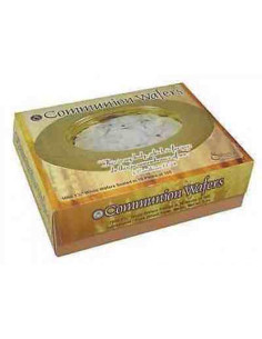 Round communion bread wafer...