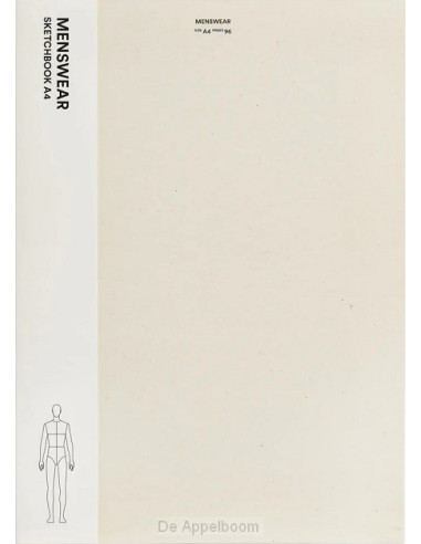 Fashionary Menswear Sketchbook A4