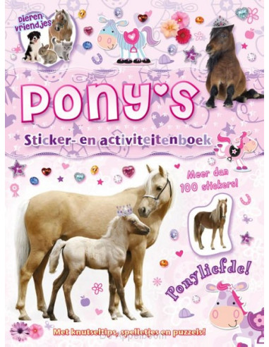 Pony's sticker- en activiteitenboek - Di