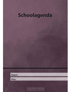 schoolagenda 17x24 - niet...