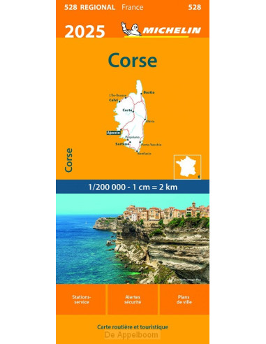 Michelin 528 Corsica / Corse 2025