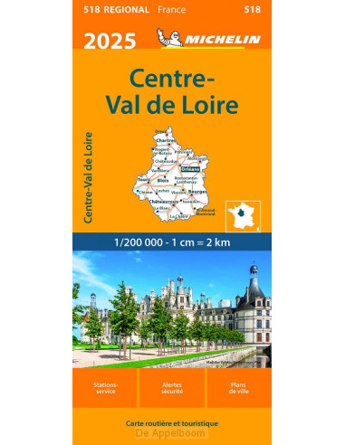 Michelin 518 Centre-Val de Loire 2025