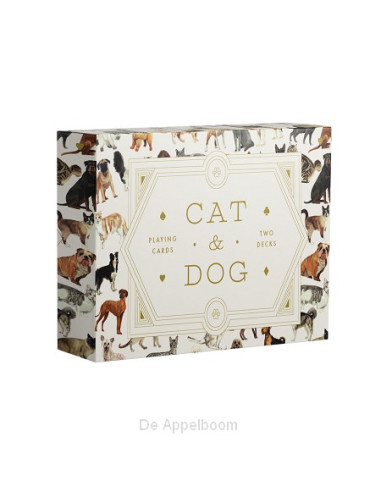 Cat & Dog Playing Cards Set