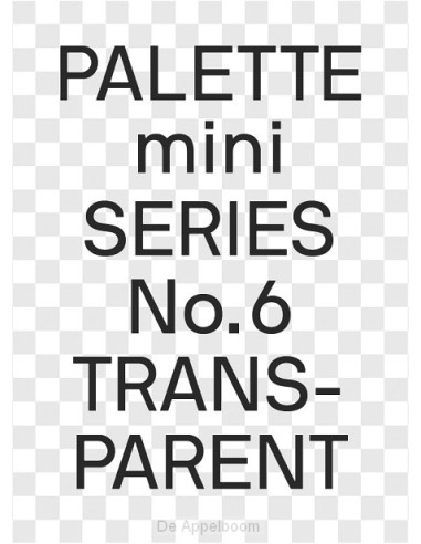 PALETTE mini 06: Transparent
