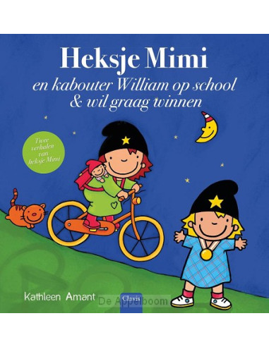 Heksje Mimi en kabouter William op schoo