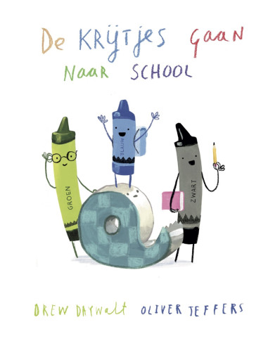 De krijtjes gaan naar school