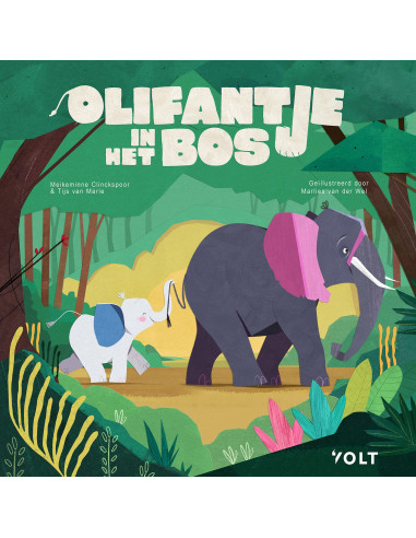 Olifantje in het bos