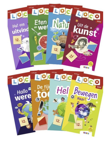 Loco mini pakket Code D (8 boekjes)