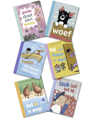 Pakket ik lees AVI M3 (6 titels)