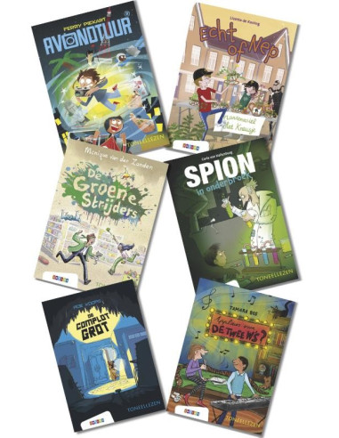 Pakket 2 Toneellezen groep 7 (6 titels)