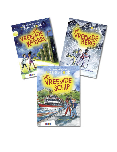 Pakket Op vakantie met Ozzie en Tonk (3 
